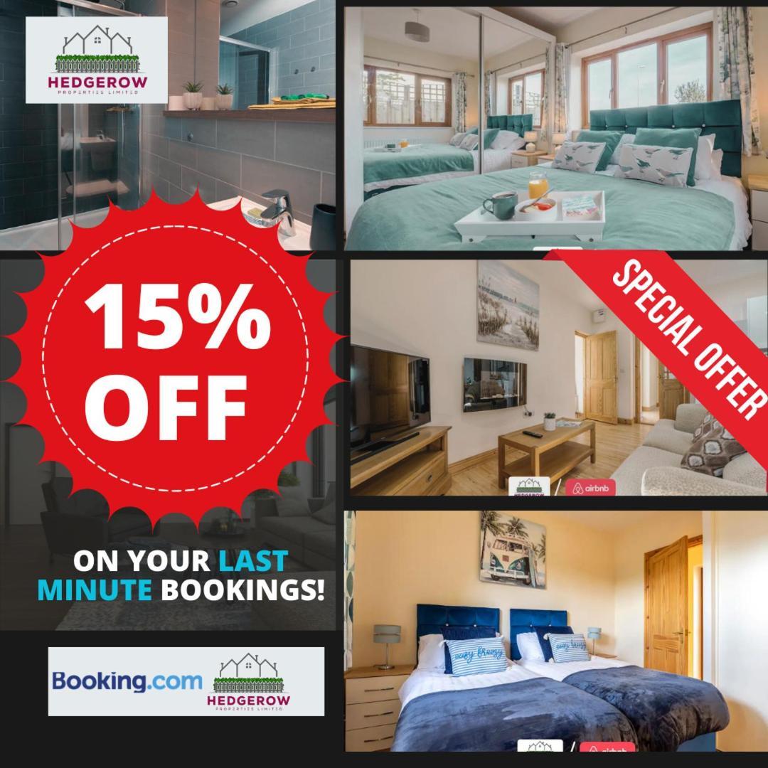 Secure 2-Bed Escape For 6 With Tranquil Garden L Special Deals L Last-Minute Deals L Truro Zewnętrze zdjęcie